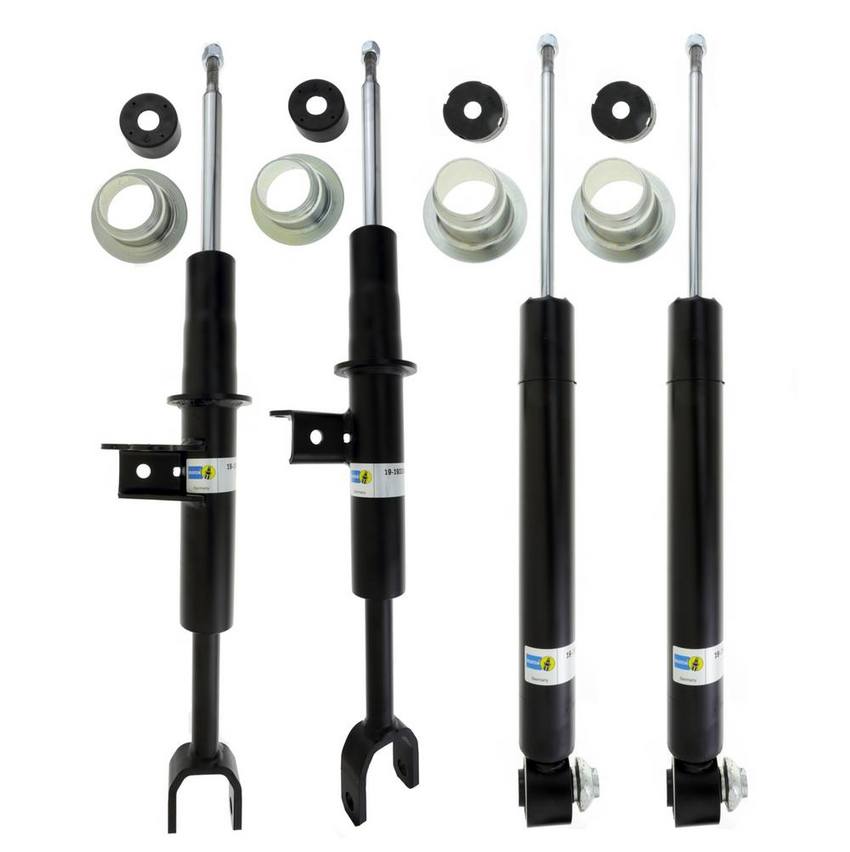BMW Suspension Strut and Shock Absorber Assembly Kit - Front and Rear (Standard Suspension without Electronic Suspension) (B4 OE Replacement) 33526863902 - Bilstein 3813647KIT